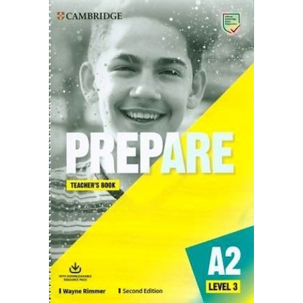 фото Книга для учителя prepare 3. teacher's book with downloadable resource pack cambridge university press