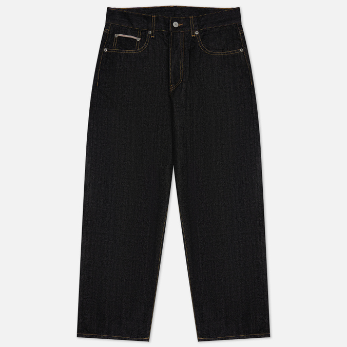 Мужские джинсы Uniform Bridge Selvedge Crop Denim чёрный, Размер M