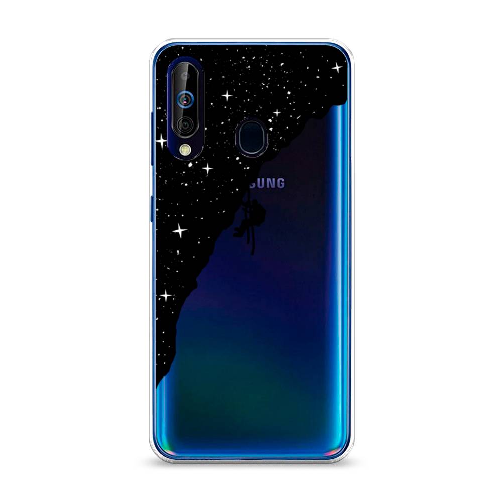 

Чехол Awog на Samsung Galaxy A60/M40 "Скалолаз в космосе", Разноцветный, 28250-4