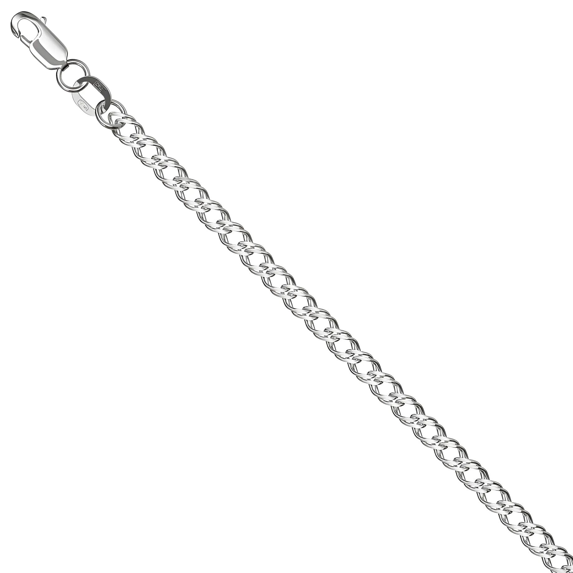 

Цепочка из серебра 55 см Красцветмет НЦ 22-076Ю-3-050, НЦ 22-076Ю-3-050