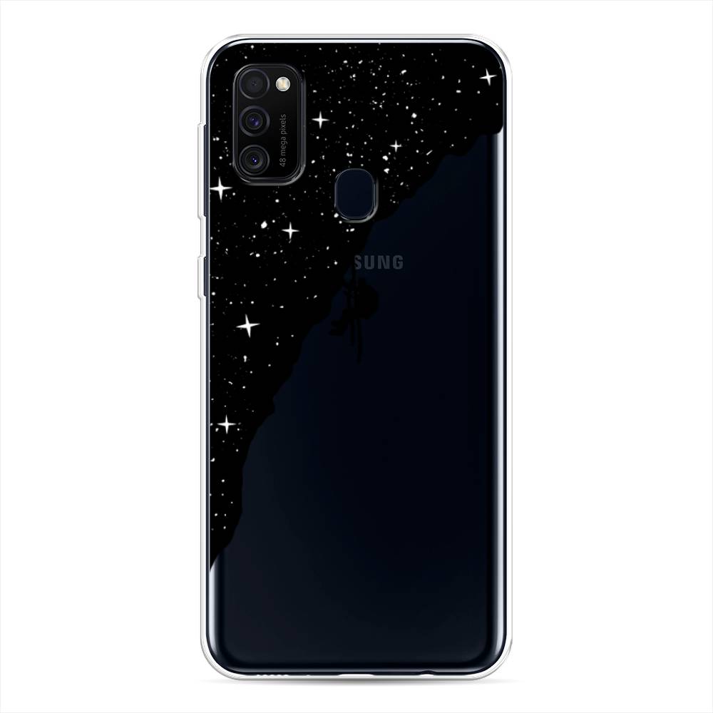 

Чехол Awog на Samsung Galaxy M30s/M21 "Скалолаз в космосе", Разноцветный, 29850-4