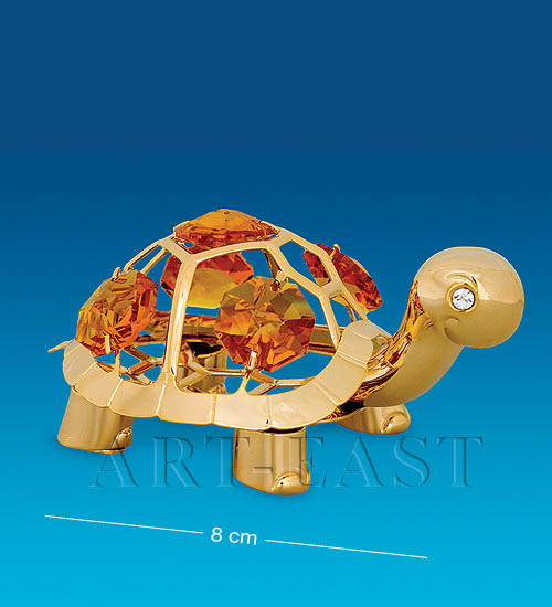 

Фигурка Черепаха цв.кр. (Юнион) AR-1286/ 1 113-602287, Золотистый