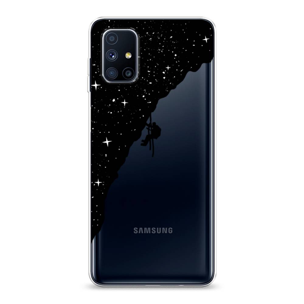 

Чехол Awog на Samsung Galaxy M51 / Самсунг M51 "Скалолаз в космосе", Разноцветный, 2101550-4