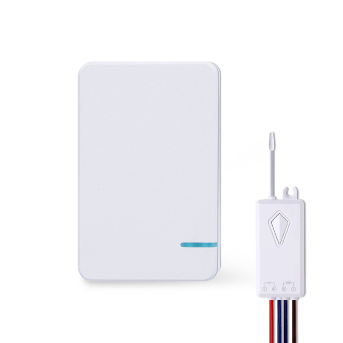 Умный беспроводной вык-ль GRITT Practic SX 1кл. белый компл: 1 выкл, 1 реле 1000Вт WiFI