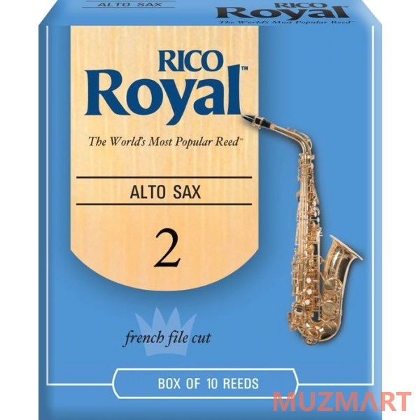 Rico RJB1020 Royal №2 Трости для саксофона альт 10 шт.