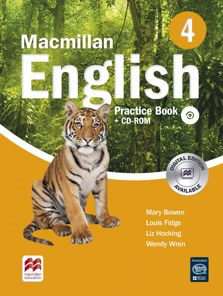 Macmillan English 4 Practice Book and CD-ROM