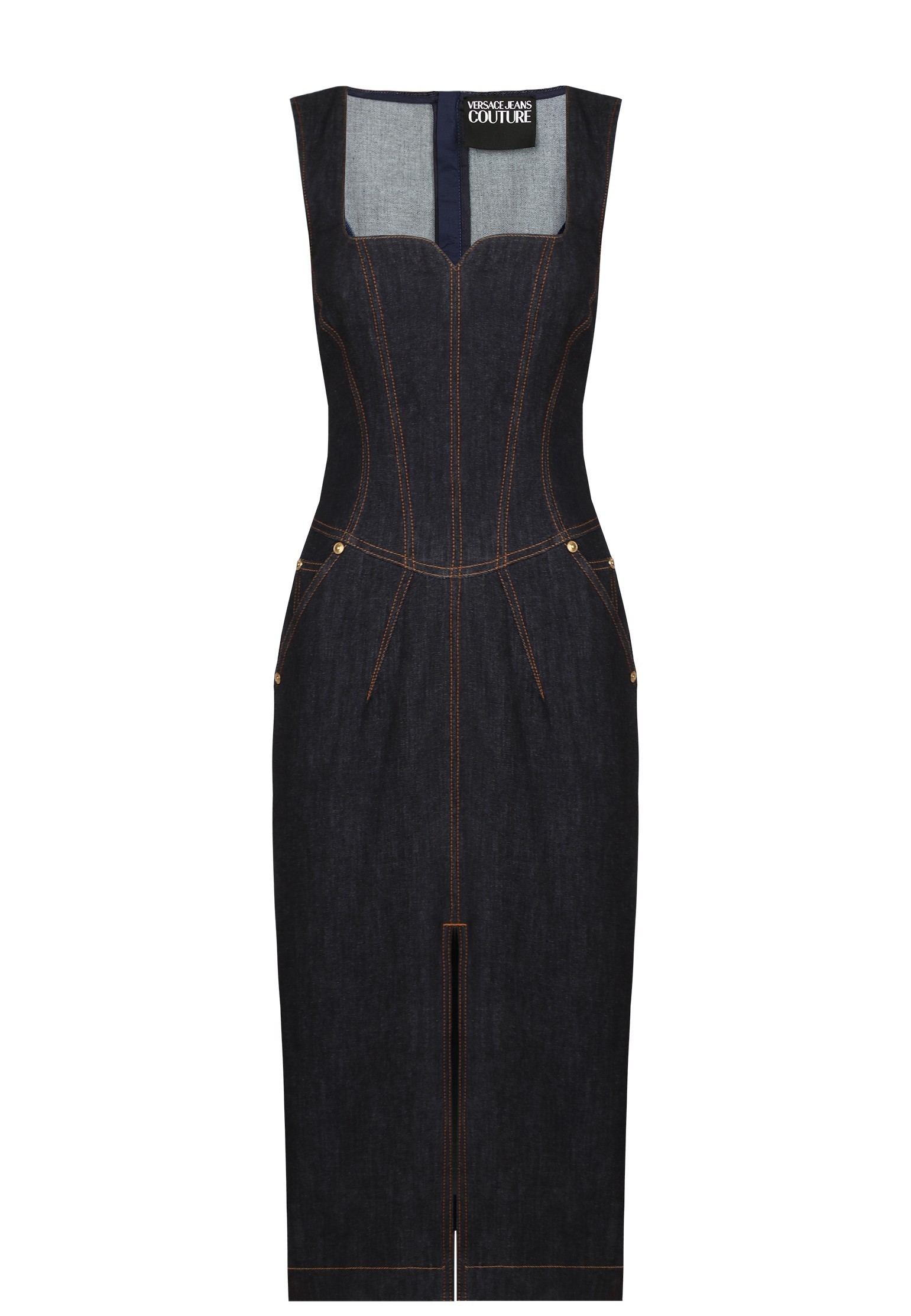 

Сарафан женский Versace Jeans Couture 125355 синий 38 IT, 125355