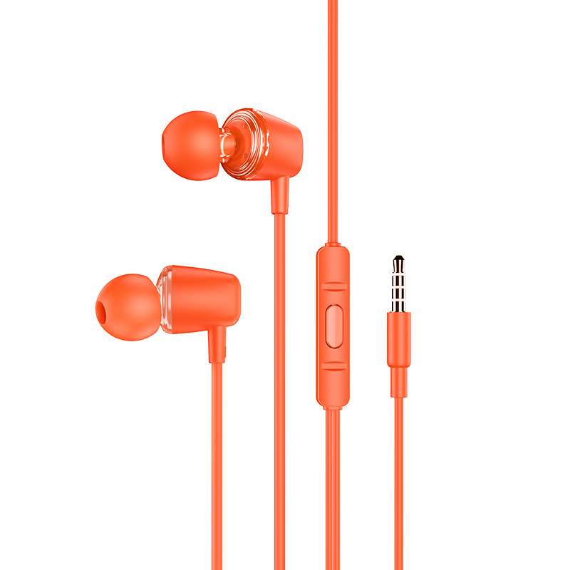 

Проводные наушники Hoco M107 Orange, M107