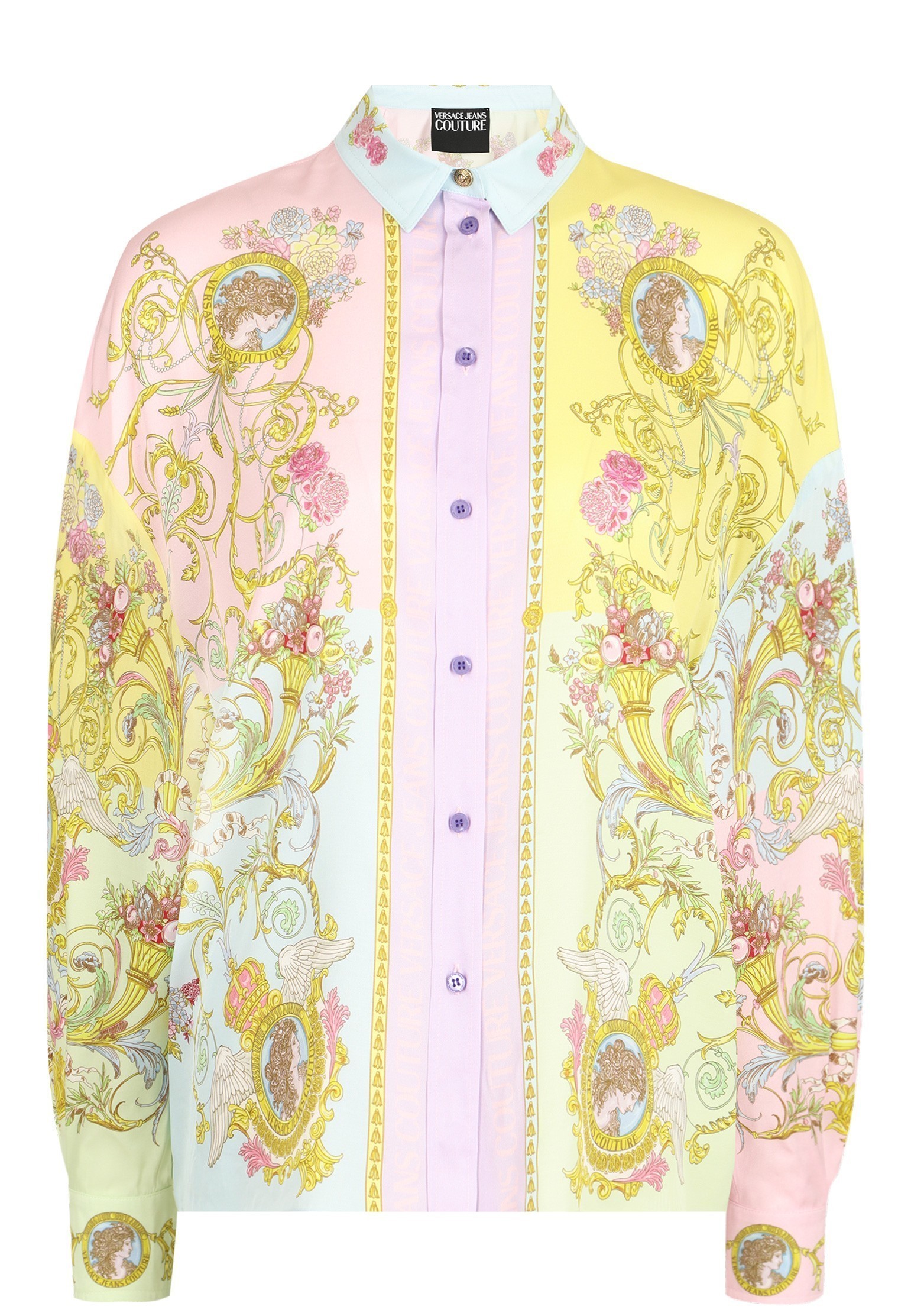 

Блуза женская Versace Jeans Couture 125362 разноцветная 50 IT, 125362