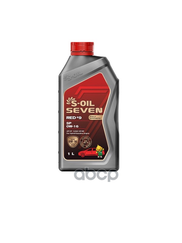 

S-Oil S-Oil 7 Red#9 Sp/Sn Plus.Hybrid 0W-16 1Л.Синтетика