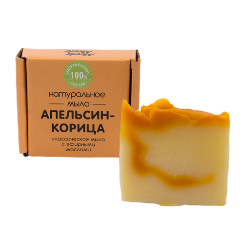 Мыло Meela Meelo Апельсин-корица, 100 г туалетное мыло monpari sweet pleasure сладкое наслаждение 200 г