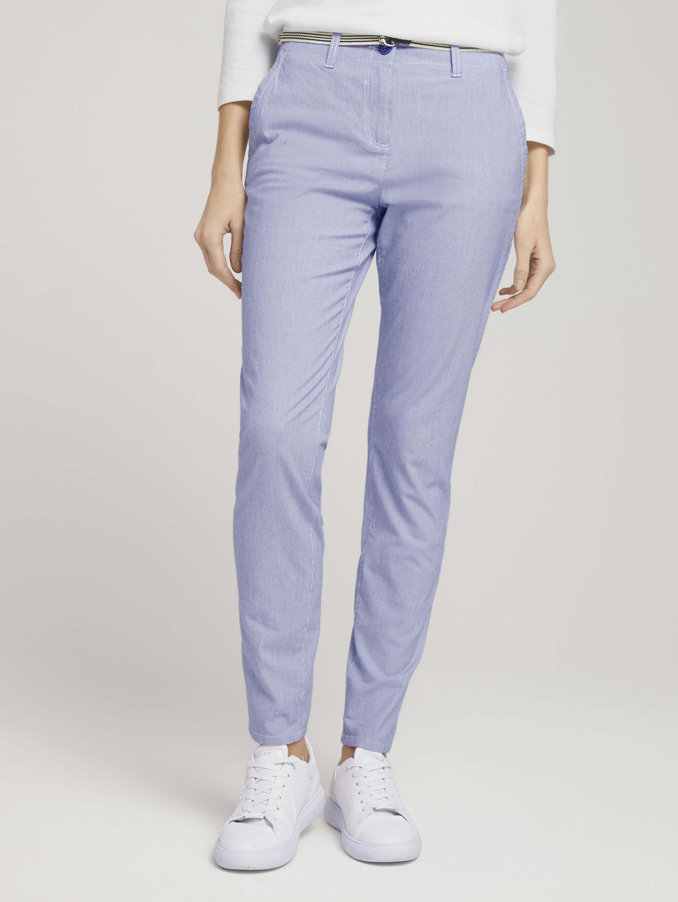 

Брюки женские TOM TAILOR 1024233 голубые 34/30, 1024233
