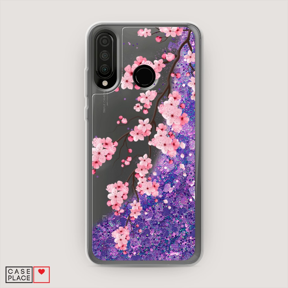 

Чехол Awog на Huawei P30 lite/Honor 20S/Honor 20 Lite 2020 "Розовая сакура", Разноцветный, 67992-1