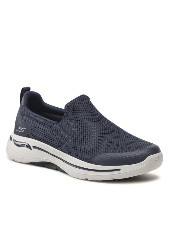 

Кроссовки Go Walk Arch Fit 216121/NVGY Skechers синий 43 EU, Go Walk Arch Fit 216121/NVGY