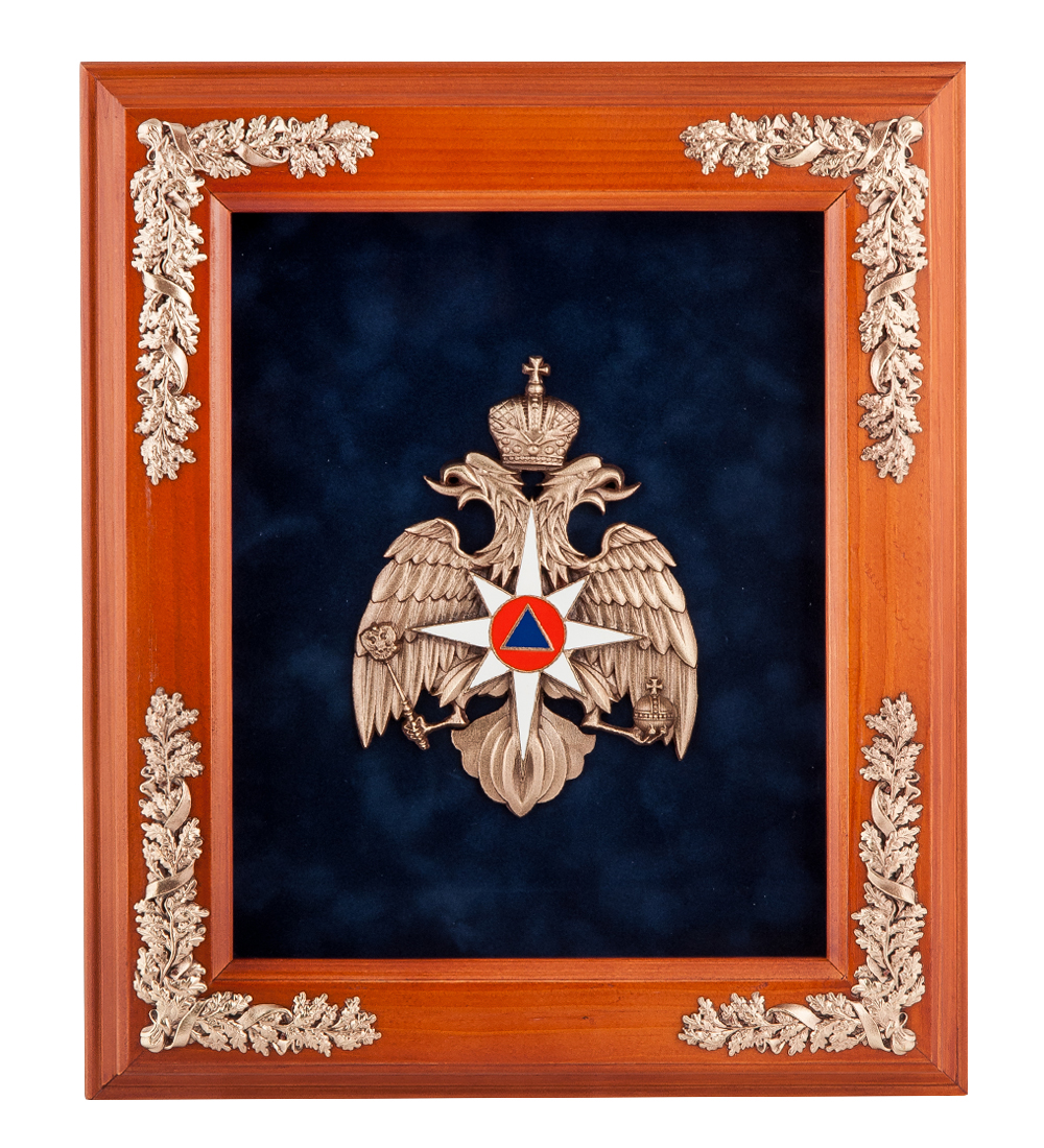 

Ключница Art East Эмблема МЧС 29x8x33 см
