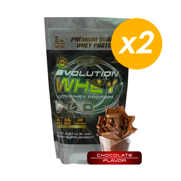 

Quantum Nutraceuticals Evolution Whey (шоколад-мед) - 4540 г (2 шт по 2270 г)