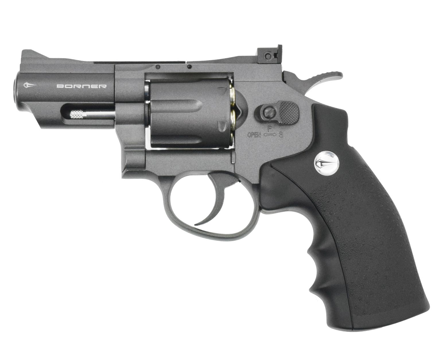 фото Пневматический револьвер borner super sport 708 (smith & wesson)