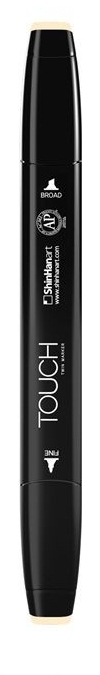 

Маркер Touch Twin 134 BR134 сырой шелк, Бежевый, SH-1110134