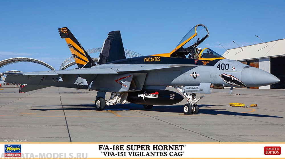 

02365 Истребитель F/A-18E Super Hornet VFA-151 Vigilantes CAG Limited Edition