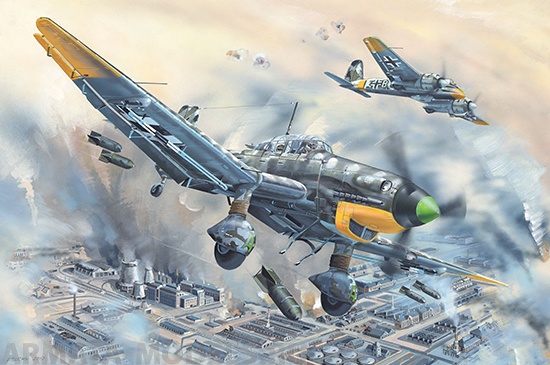 

02424P Junkers Ju-87D-5 Stuka