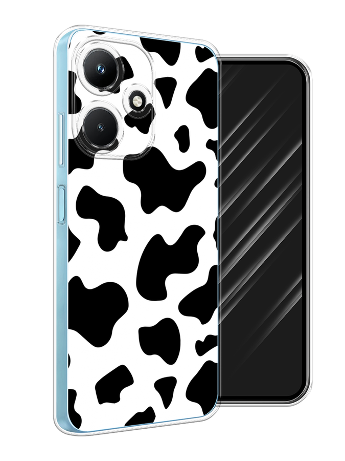 

Чехол Awog на Infinix Hot 30i "Пятна коровы", Белый;черный, 3104150-1