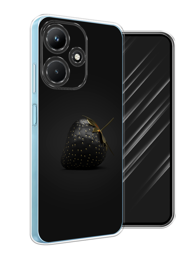 

Чехол Awog на Infinix Hot 30i "Черная клубника", 3104150-10