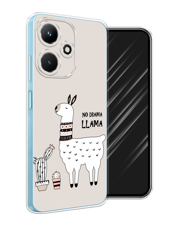 

Чехол Awog на Infinix Hot 30i "No drama LLama", 3104150-2