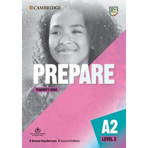 фото Книга для учителя prepare 2. teacher's book with downloadable resource pack cambridge university press