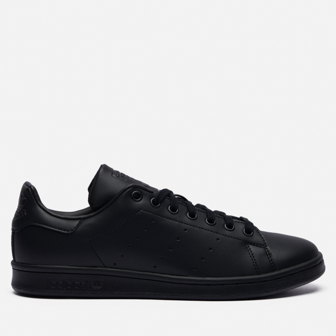 

Кеды мужские Adidas Stan Smith черные 43.5 EU, Черный, Stan Smith