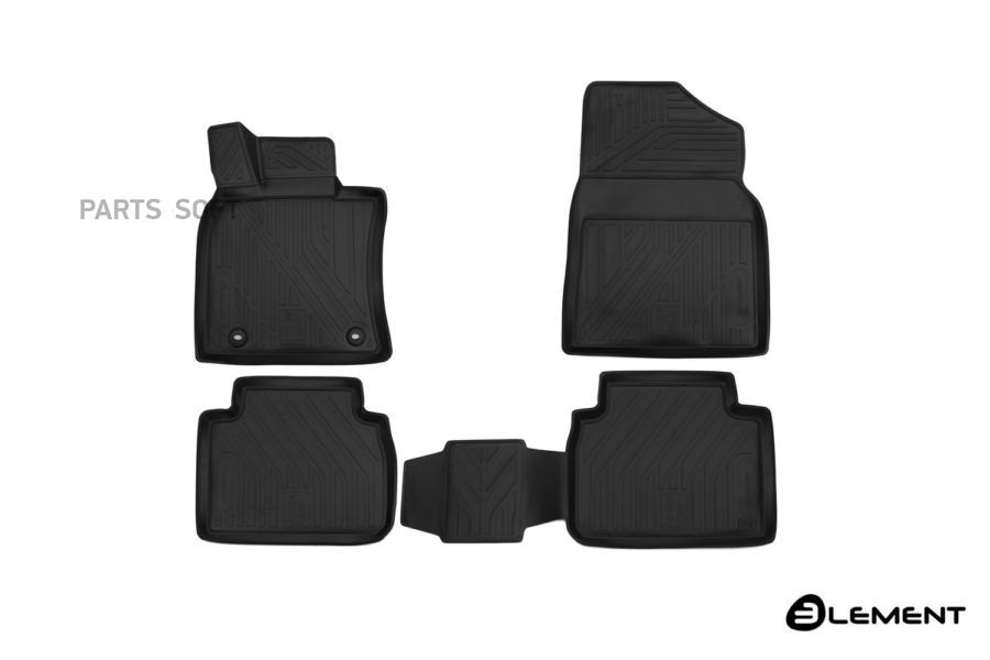 

Коврики резиновые Toyota Camry 18- 3D 4 шт.