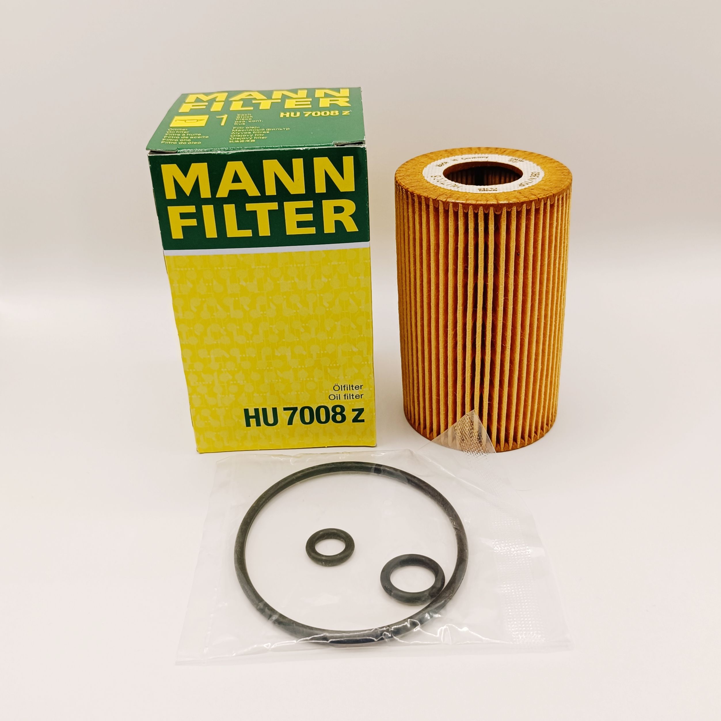 

Фильтр масляный MANN FILTER, HU7008Z для VAG Audi VW Skoda Seat, HU7008Z