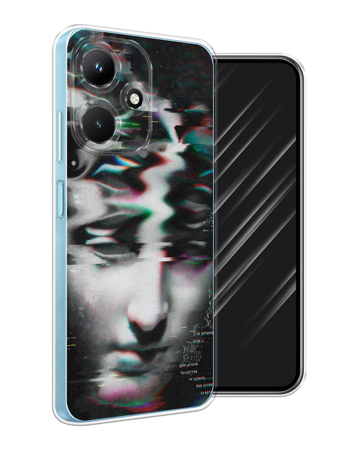 

Чехол Awog на Infinix Hot 30i "Glitch Art", 3104150-9