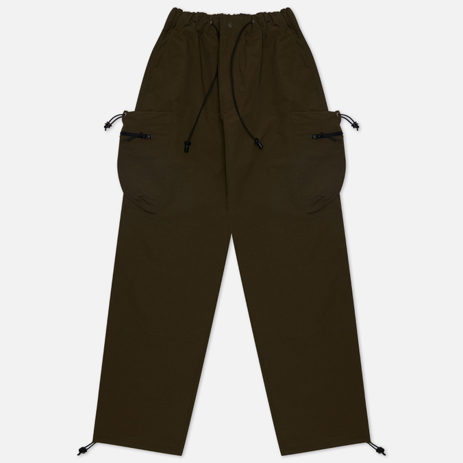 Мужские брюки Uniform Bridge 22FW Utility Pocket оливковый, Размер M
