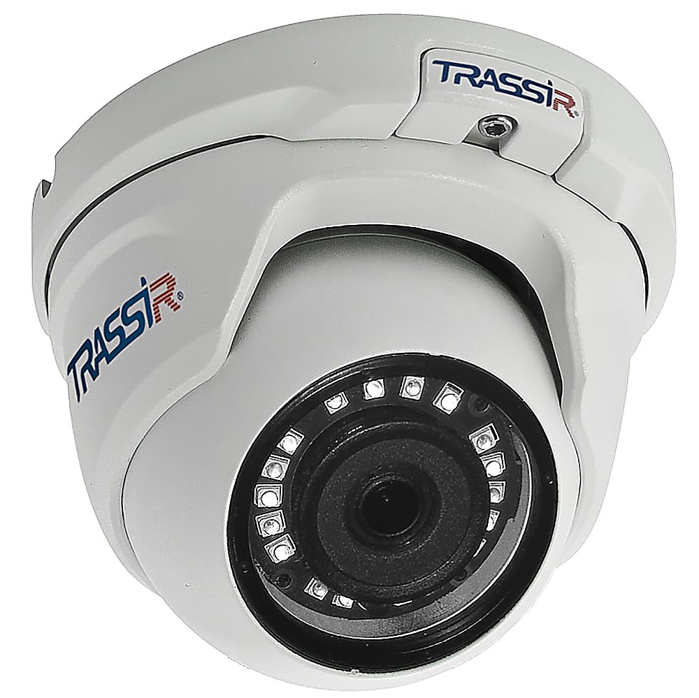 видеокамера ip trassir tr d2s5 2 8 2 8мм ная корп белый IP-камера Trassir TR-D2S5 v2 (3.6 мм) white (УТ-00037019)