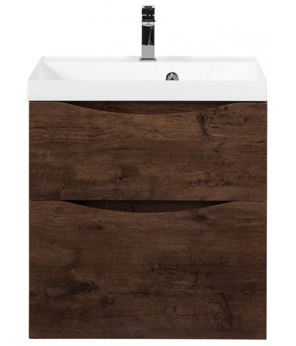 

Тумба с раковиной BelBagno Marino-H60 60-BB600/450-LV-MR-AST Rovere Moro, Коричневый, Marino-H60