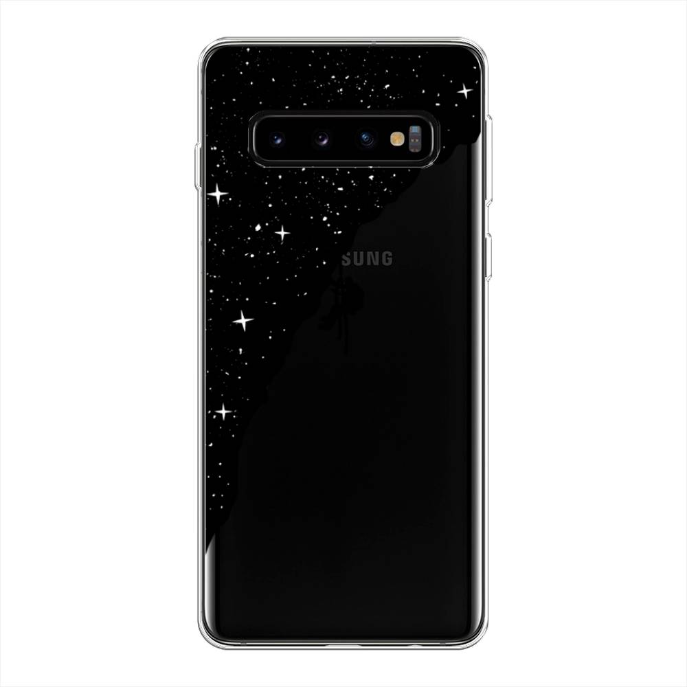 

Чехол Awog на Samsung Galaxy S10 Plus "Скалолаз в космосе", Разноцветный, 27150-4