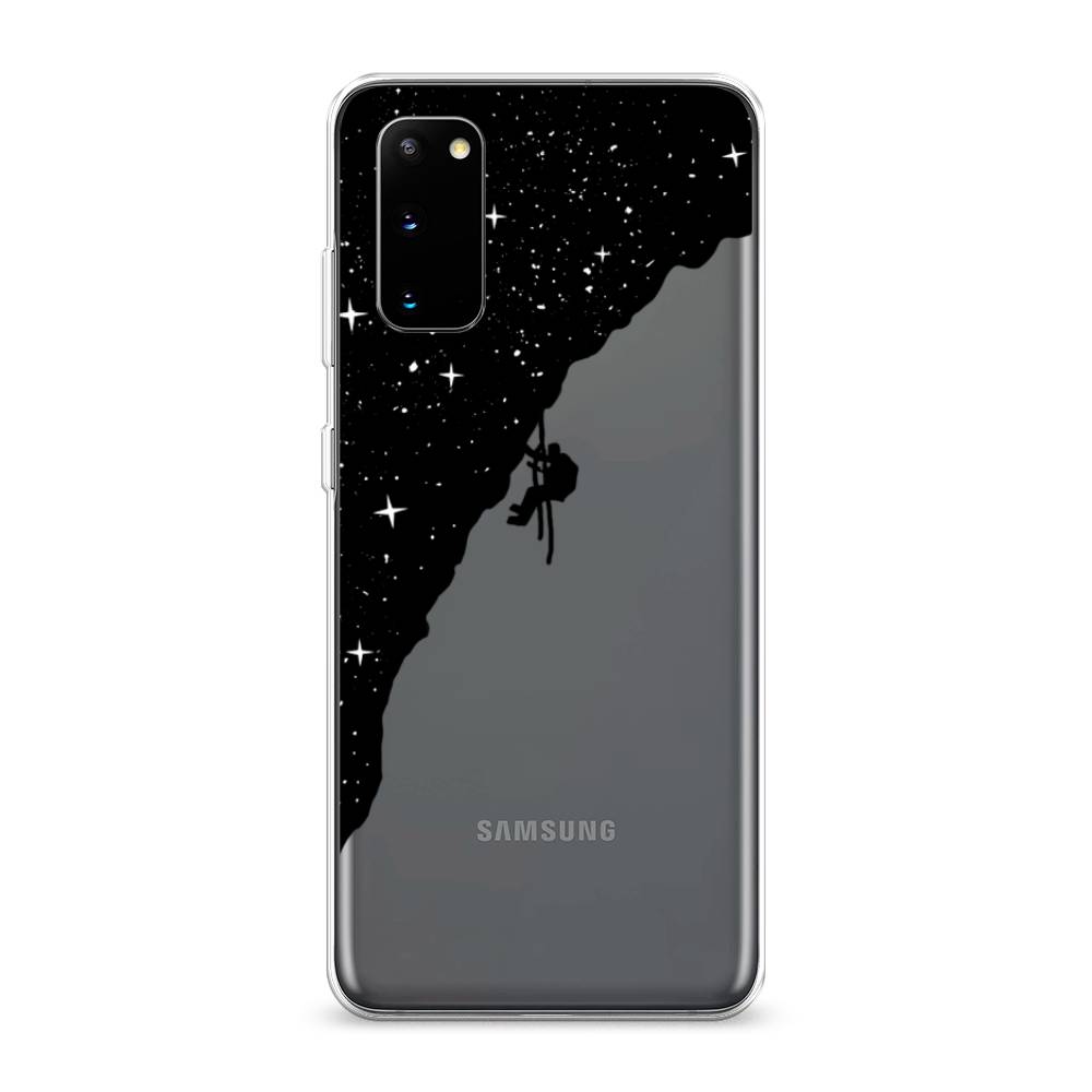 

Чехол Awog на Samsung Galaxy S20 "Скалолаз в космосе", Разноцветный, 29250-4