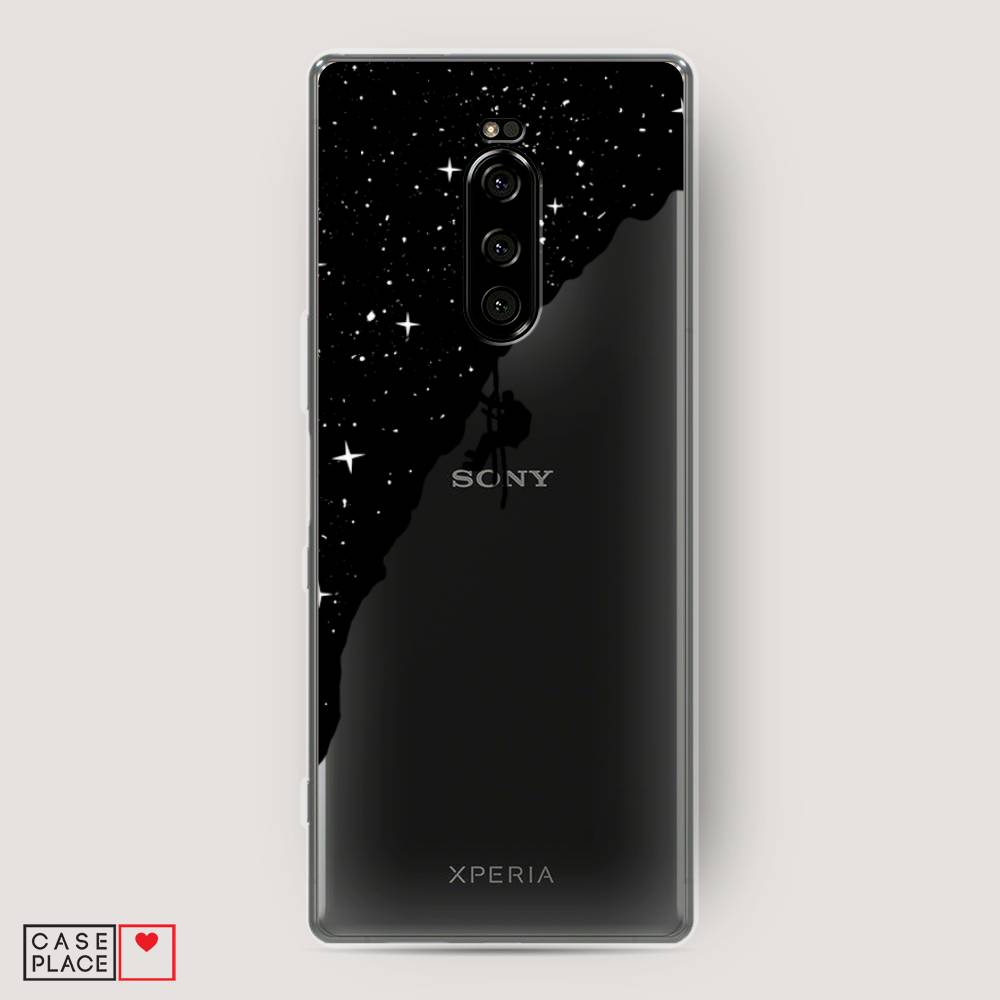 

Чехол Awog на Sony Xperia 1/XZ4 "Скалолаз в космосе", Разноцветный, 54250-4