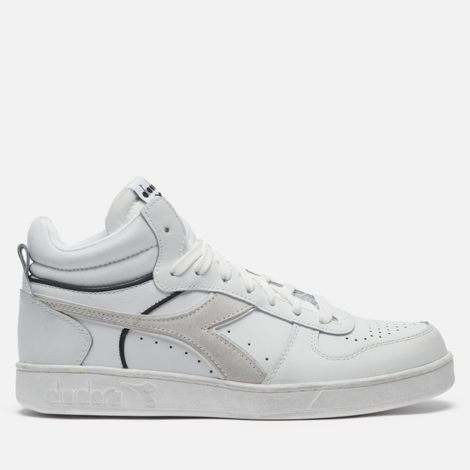 фото Кроссовки мужские diadora magic basket demi cut icona белые 42.5 eu