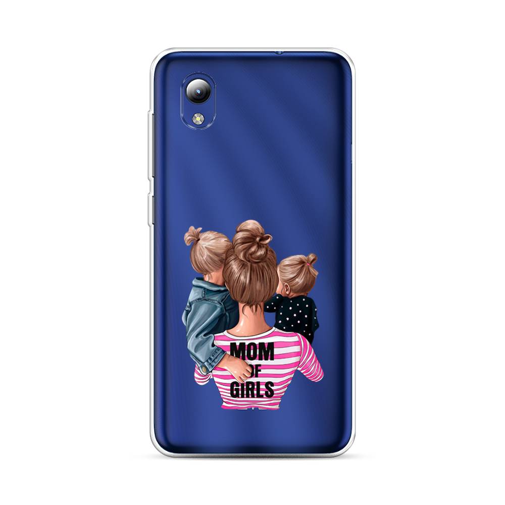 фото Силиконовый чехол "mom of girls" на zte blade a31 lite awog