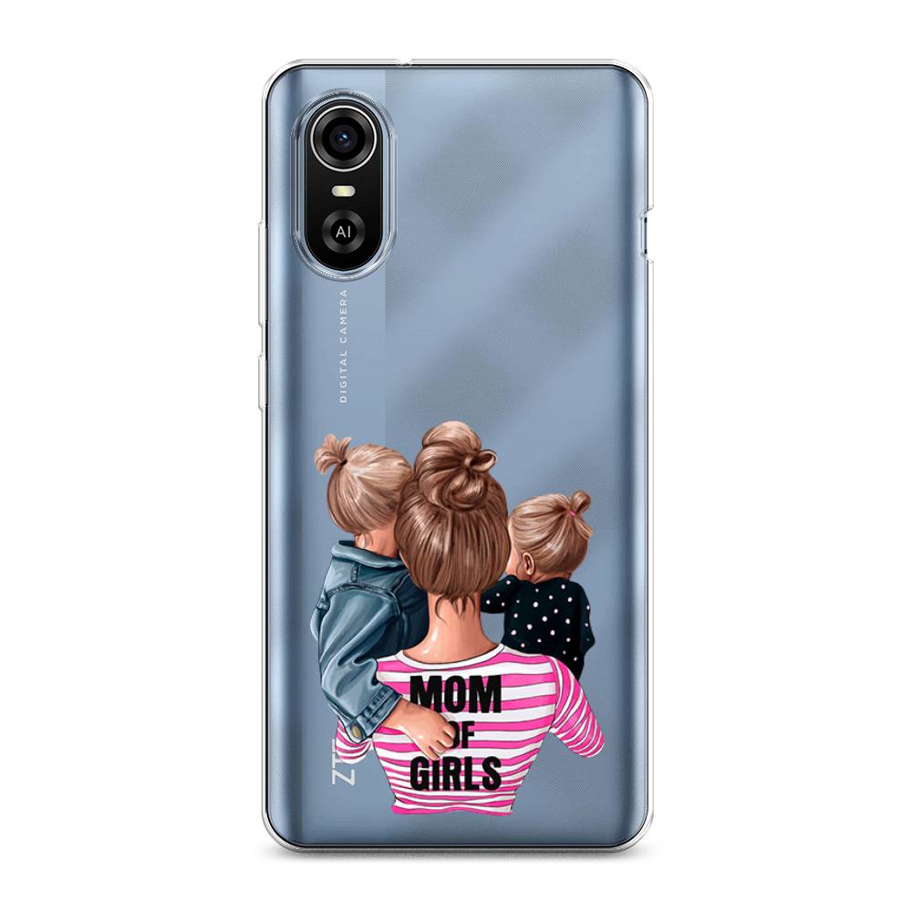 

Чехол Awog на ZTE Blade A31 Plus / ЗТЕ Блэйд A31 Plus "Mom of Girls", Разноцветный, 135750-6