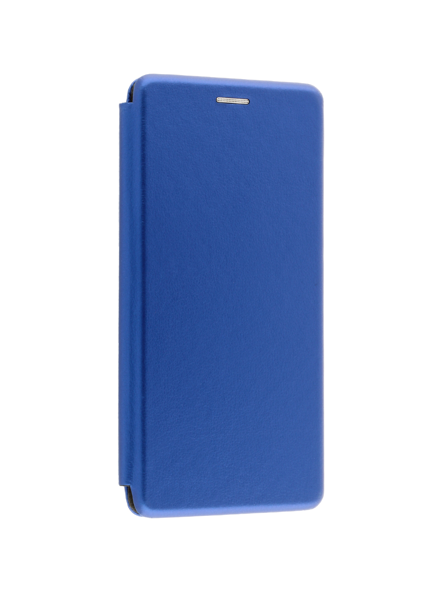 фото Чехол-книжка на samsung a03s (a037) (синий) mobileocean