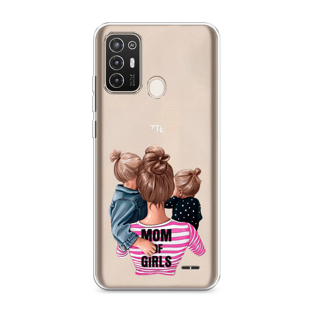 Чехол Awog на ZTE Blade A52 / ЗТЕ Блэйд A52 Mom of Girls