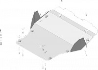 

Усилен защита картера двигат,КПП д/Volkswagen Transporter/Caravelle/Multivan T6.1 2020-, 32723