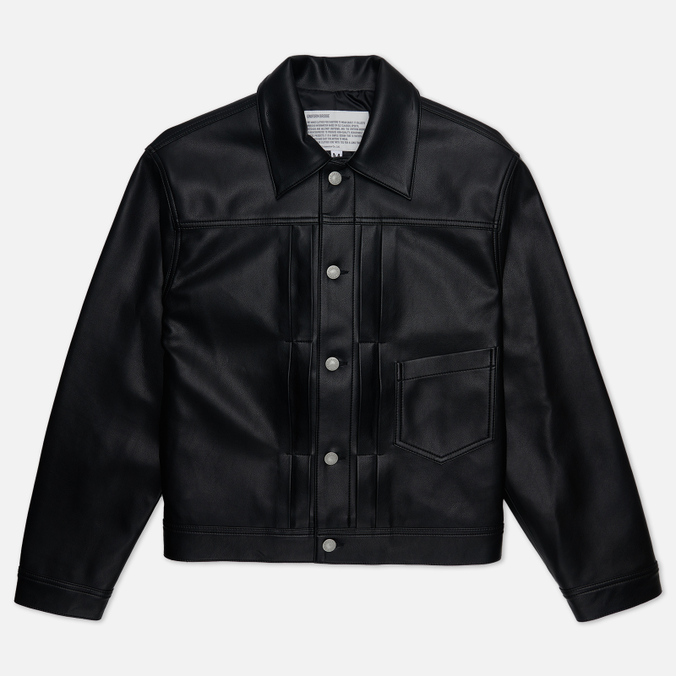 

Мужская демисезонная куртка Uniform Bridge Vegan Leather Trucker чёрный, Размер XL, Черный, Vegan Leather Trucker