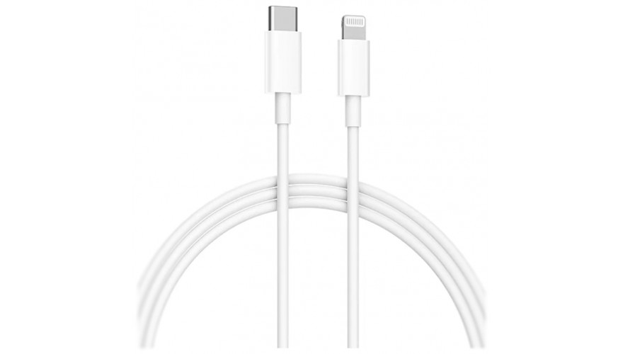 Сетевое зарядное устройство Xiaomi 1m CTL01ZMC lightning - usb type-c 3 А белый