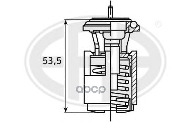 ERA Термостат VW BORAGOLF IV ERA 350044