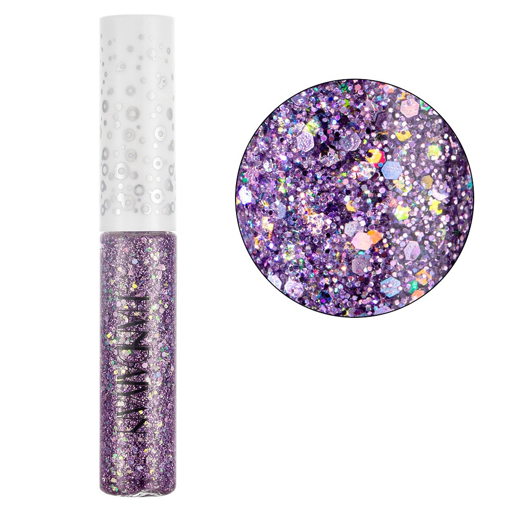 

Блестящая подводка для глаз Handaiyan сиреневый, Фиолетовый, Glitter