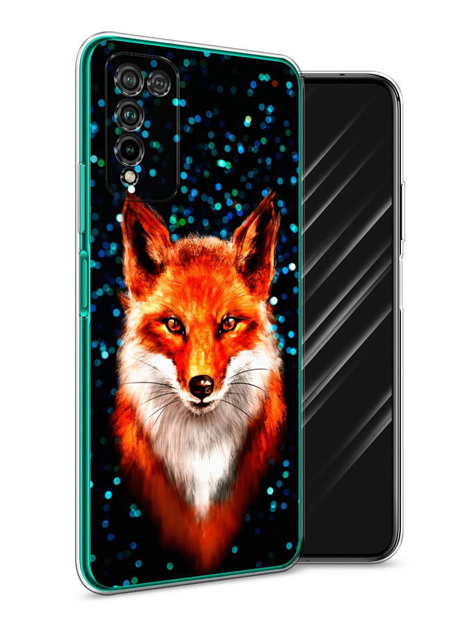 

Чехол Awog на Honor 10X Lite "Волшебная лиса", Оранжевый;черный;белый, 6104650-1