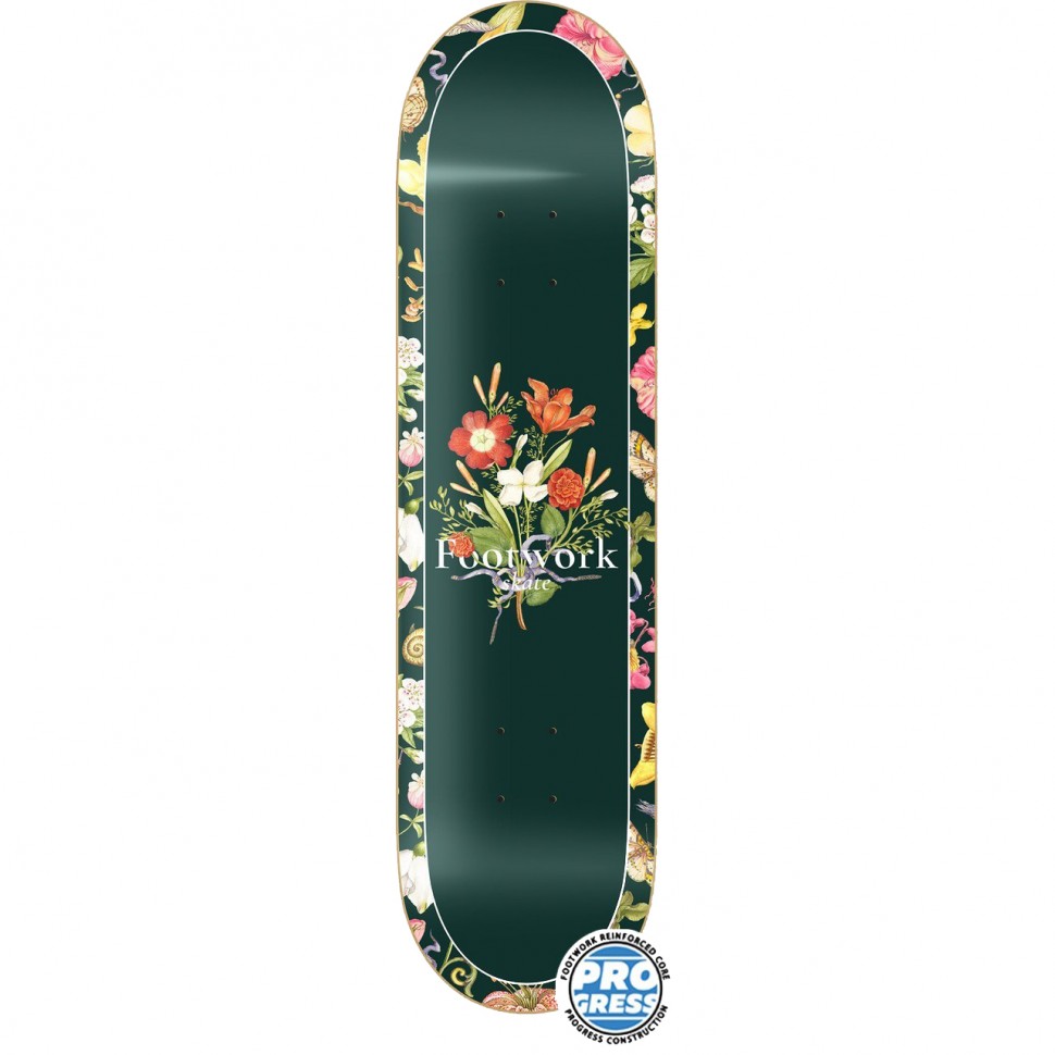 

Дека для скейтборда FOOTWORK Flora Emerald 8 дюйм 2022